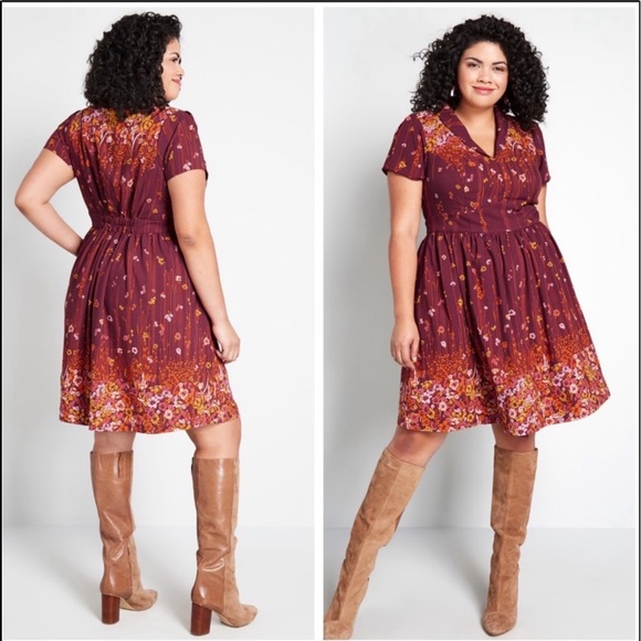 Modcloth Dresses & Skirts - ModCloth Lively Identity Floral Dress